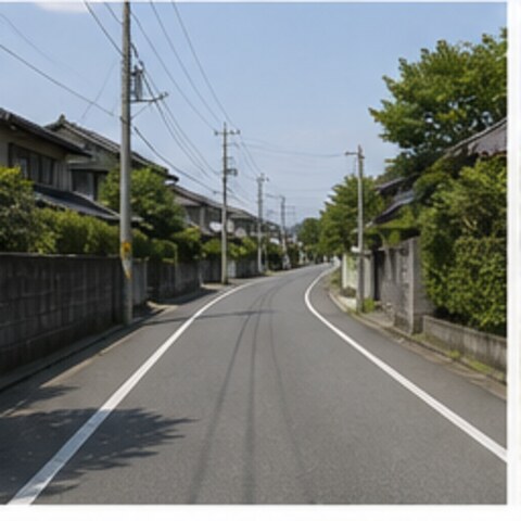 公衆用道路の土地利用イメージ写真