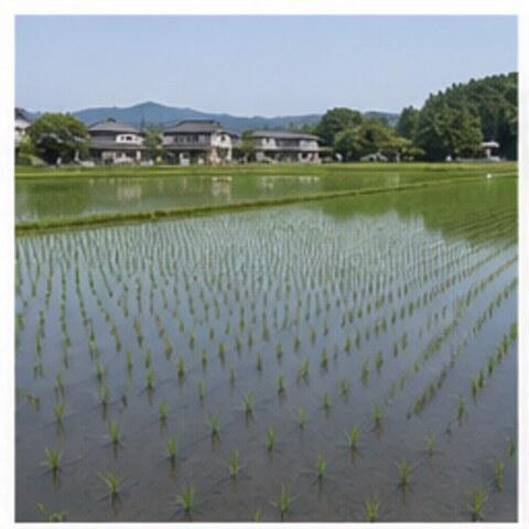 田の土地利用イメージ写真